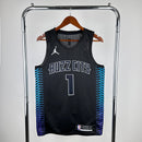 Regata Charlotte Hornets Preta 2021/22 Swingman - City Edition