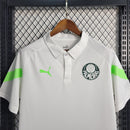 Camisa Polo Treino Palmeiras Branca 2023/24 - Masculina