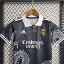 Conjunto Infantil Real Madrid Dragon Black 2023 - Unissex