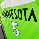 Regata Minnesota Timberwolves Verde limao 2020/21 Swingman - Statement Edition