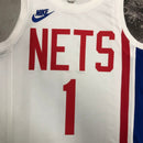 Regata Brooklyn Nets Branca 2022/23 Swingman - Classic Edition