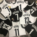 Regata Brooklyn Nets Branca 2020/21 Swingman - Association Edition