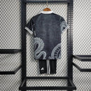 Conjunto Infantil Real Madrid Dragon Black 2023 - Unissex