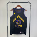 Regata Los Angeles Lakers Preta Swingman 2024/25 - City Edition