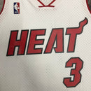 Regata Miami Heat Dwyane Wade branca 2005/06 - Hardwood Classics Swingman