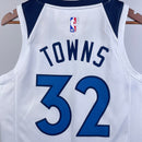 Regata Minnesota Timberwolves Branca Swingman - Association Edition