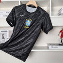Camisa Goleiro Brasil Preta 24/25 Torcedor - Masculina