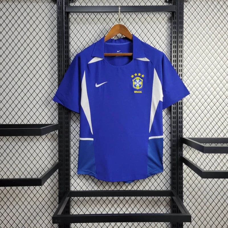 Camisa 2 Brasil Retrô 2002 - Masculina