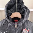 Corta vento Corinthians 2024 - Branco e Preto