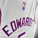 Regata Minnesota Timberwolves Branca Swingman 2018/19 - Earned Edition