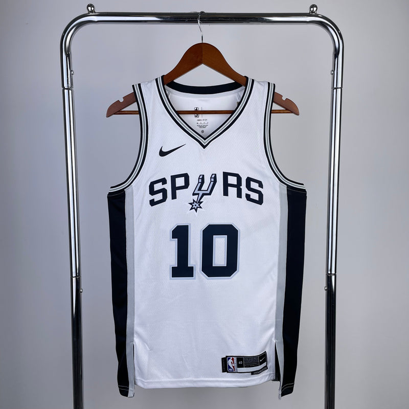 Regata San Antonio Spurs Branca Swingman - Association Edition