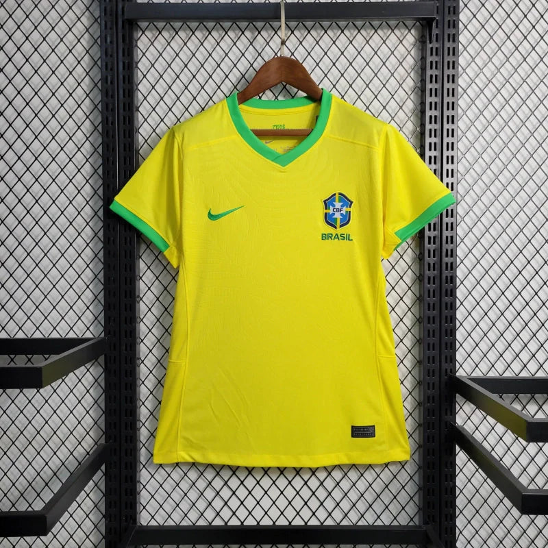 Camisa 1 Brasil Seleção Feminina 2023/24 Torcedora - Feminina