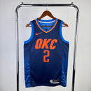 Regata Oklahoma City Thunder Azul Swingman 2018/19 - Statement Edition