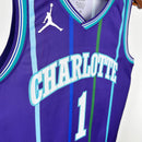 Regata Charlotte Hornets Roxa 2019/20 - Hardwood Classics