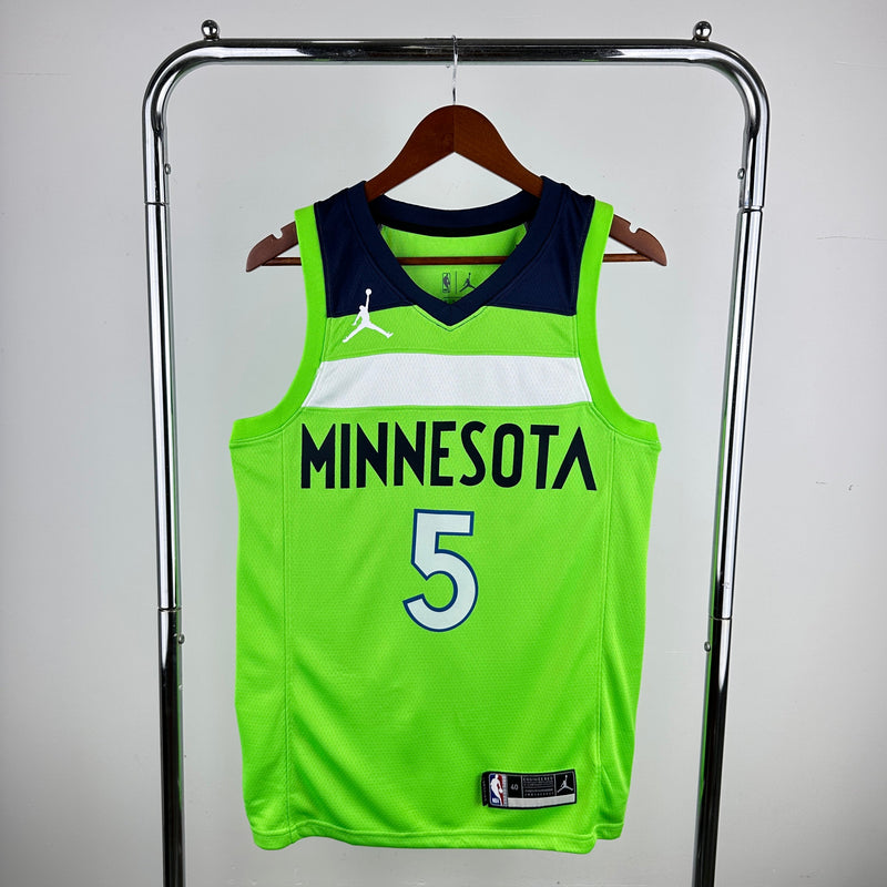 Regata Minnesota Timberwolves Verde limao 2020/21 Swingman - Statement Edition