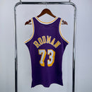 Regata Los Angeles Lakers Dennis Rodman Roxa 1998/99 - Harwood Classics