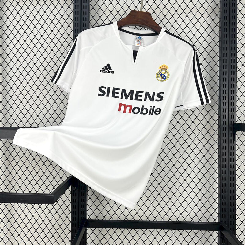 Camisa 1 Real Madrid Retrô 2003/04 - Masculina