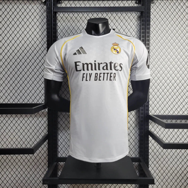 Camisa 1 Real Madrid 2025/26 Jogador - Masculina