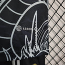 Conjunto Infantil Real Madrid Dragon Black 2023 - Unissex