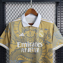 Camisa Real Madrid Dragon Gold 2023 Torcedor - Masculina