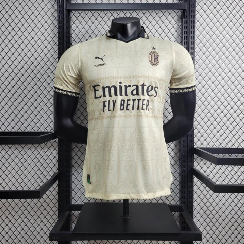 Camisa 4 AC Milan x Pleasures 2023/24 Jogador - Masculina