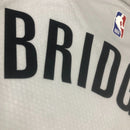 Regata Brooklyn Nets Branca 2020/21 Swingman - Association Edition