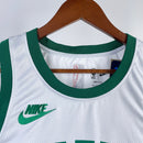 Regata Boston Celtics Branca Swingman - Classic Edition Jaylen Brown
