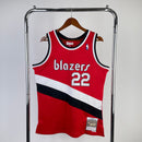 Regata Portland Trail Blazers Clyde Drexler Red 1983/84 - Hardwood Classics