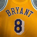 Regata Los Angeles Lakers Kobe Bryant Amarela 1996/97 - Hardwood Classics