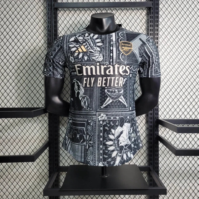 Camisa Pré-Jogo Arsenal Ian Wright 2024/25 Jogador - Masculina