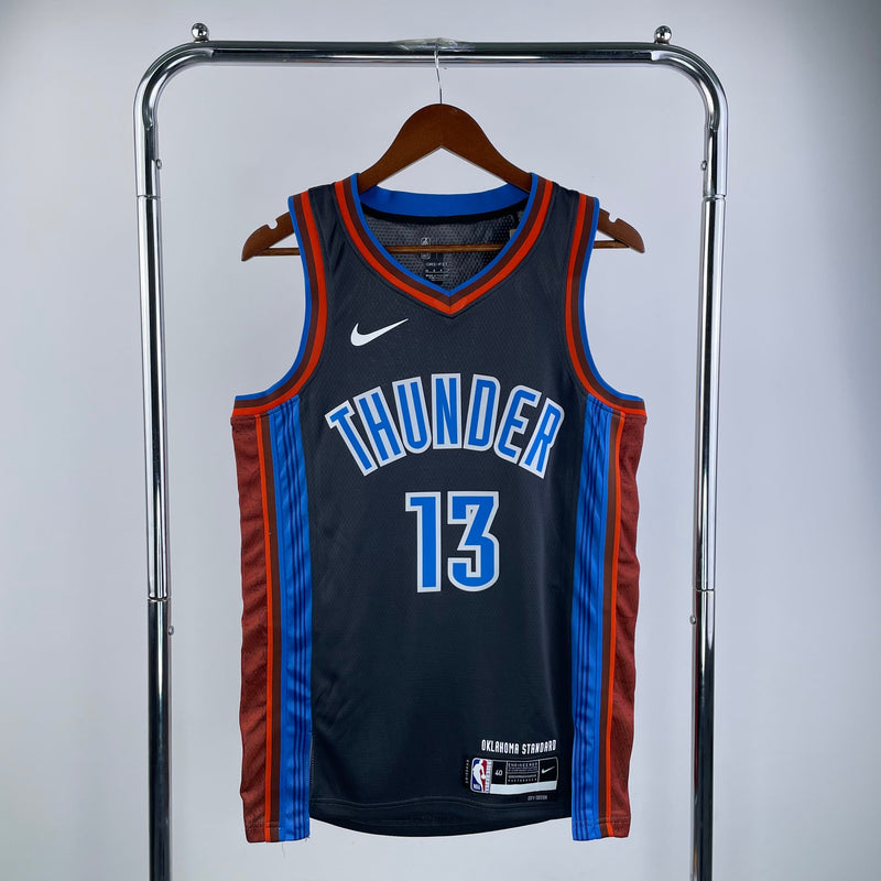 Regata Oklahoma City Thunder Cinza Swingman 2022/23 - City Edition