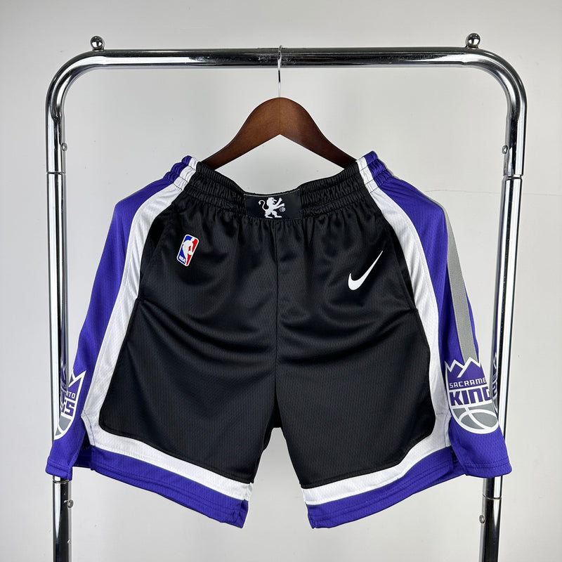 Bermuda Sacramento Kings Preto Swingman - Icon Edition