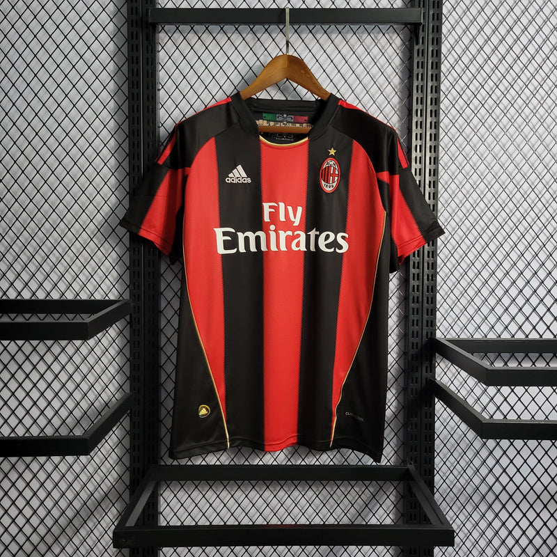 Camisa 1 AC Milan Retro 2010/11 - Masculina