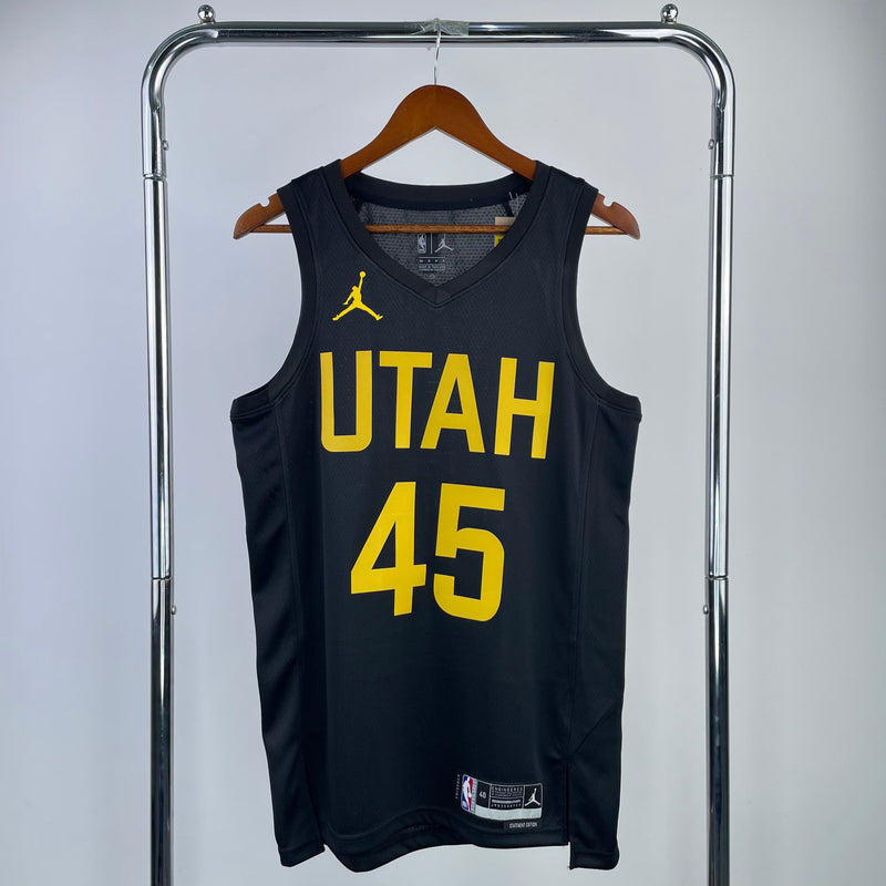 Regata Utah Jazz Preta Swingman 2022/23 - Statement Edition
