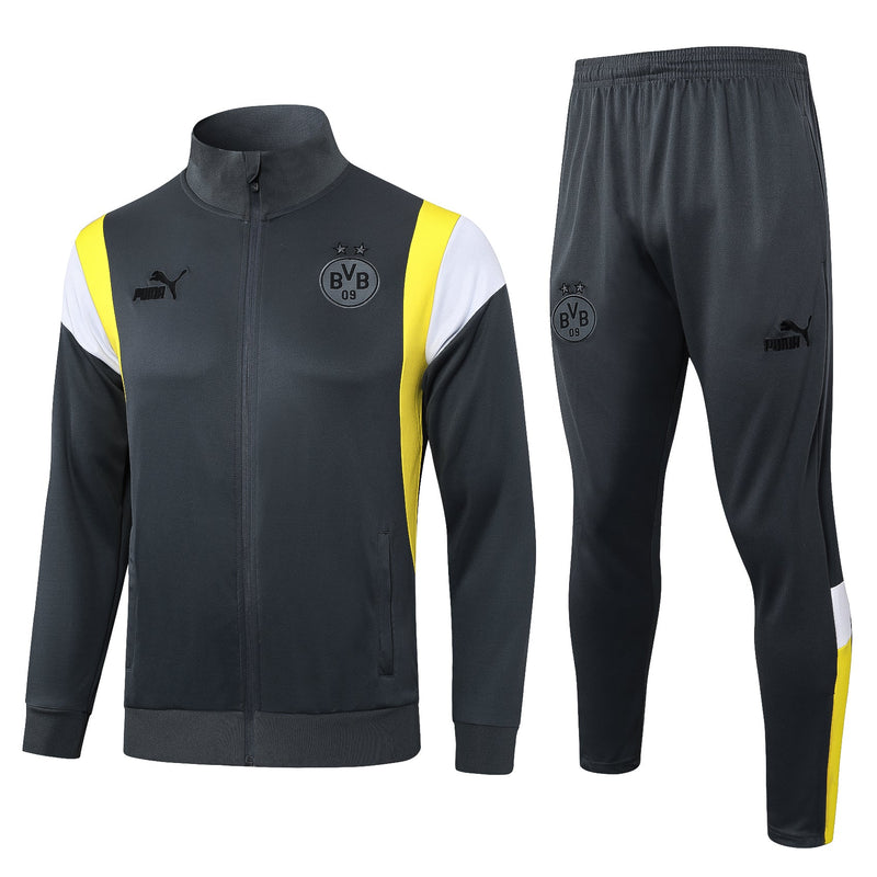 Agasalho Borussia Dortmund Preto 23/24 - Masculino