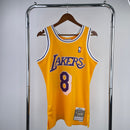 Regata Los Angeles Lakers Kobe Bryant Amarela 1996/97 - Hardwood Classics