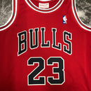 Regata Chicago Bulls Michael Jordan Vermelha 1997/98 - Hardwood Classics