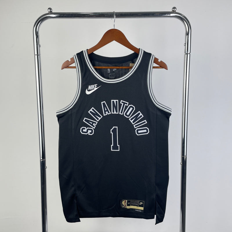 Regata San Antonio Spurs Preto Swingman 2022/23 - Classic Edition