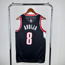 Regata Portland Trail Blazers Preta Swingman - Icon Edition