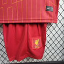 Conjunto Infantil 1 Liverpool 2024/25 - Unissex