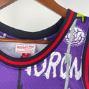 Regata Toronto Raptors Slap Stricker Roxo 1998/99 - Hardwood Classics