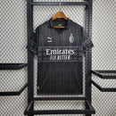 Camisa 4 AC Milan x Pleasures Black 2023/24 Torcedor - Masculina