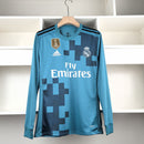 Camisa 3 Real Madrid Manga Longa 2017/18 Jogador - Masculina