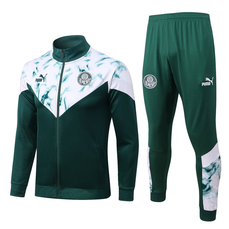 Agasalho Palmeiras Iconic MCS Mesh Track Verde 2020/21 - Masculina
