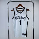 Regata Brooklyn Nets Branca 2020/21 Swingman - Association Edition