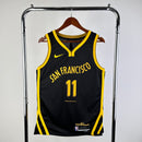 Regata Golden State Warriors Preta 2023/24 Swingman - City Edition