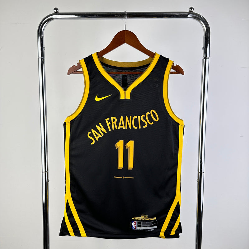 Regata Golden State Warriors Preta 2023/24 Swingman - City Edition