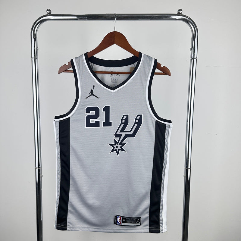 Regata San Antonio Spurs Cinza 2020/21 - Statement Edition