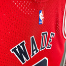 Regata Chicago Bulls Dwyane Wade Vermelha 2016/17 - Hardwood Classics