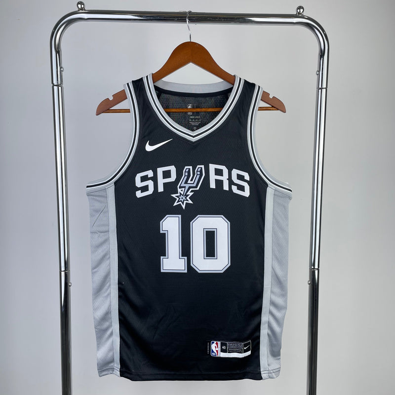 Regata San Antonio Spurs Preta Swingman - Icon Edition